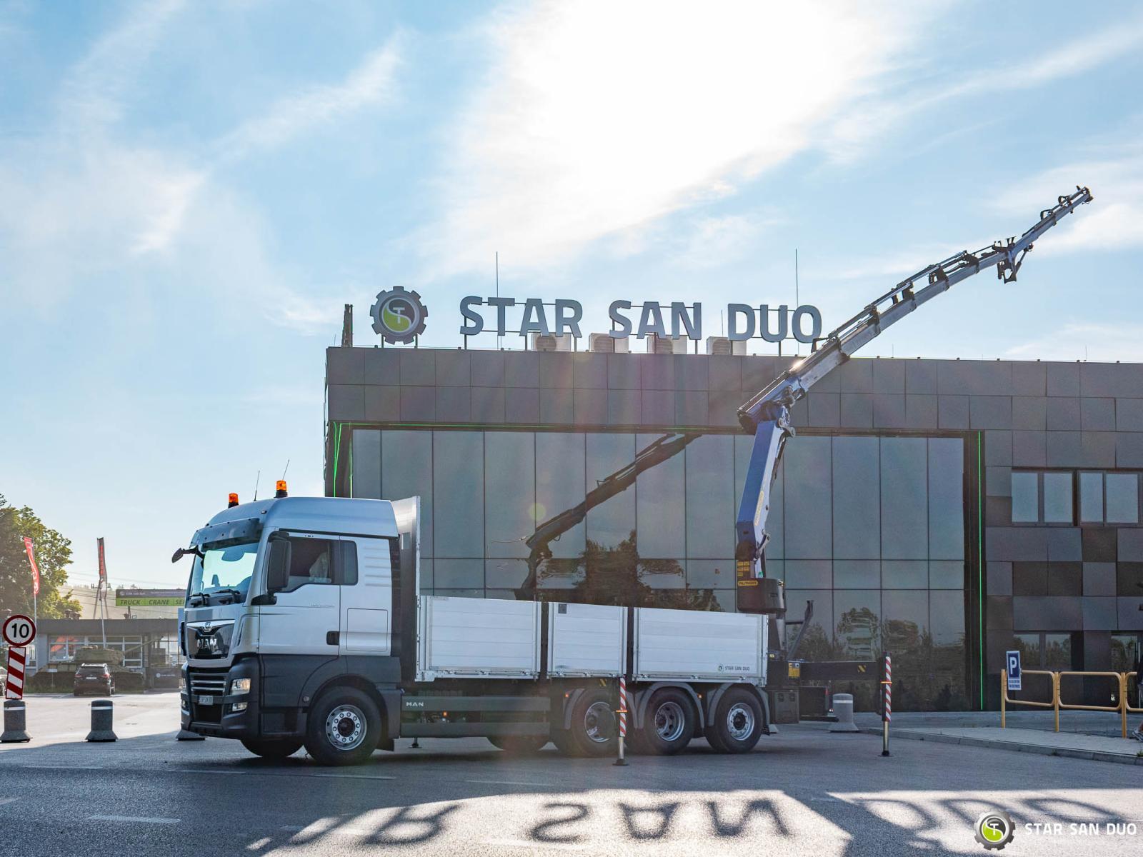 MAN TGX 35.460 8x4 PALFINGER PK 34002 SH HDS Żuraw