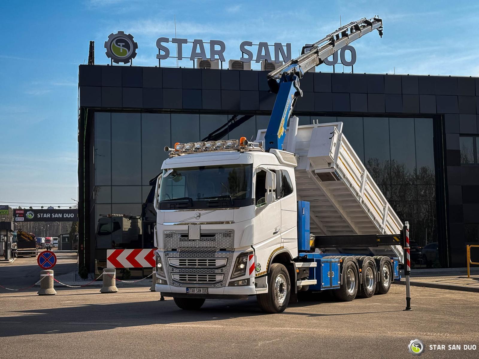 VOLVO FH 16.550 8x4 Palfinger PK 34002-SH Crane Kipper