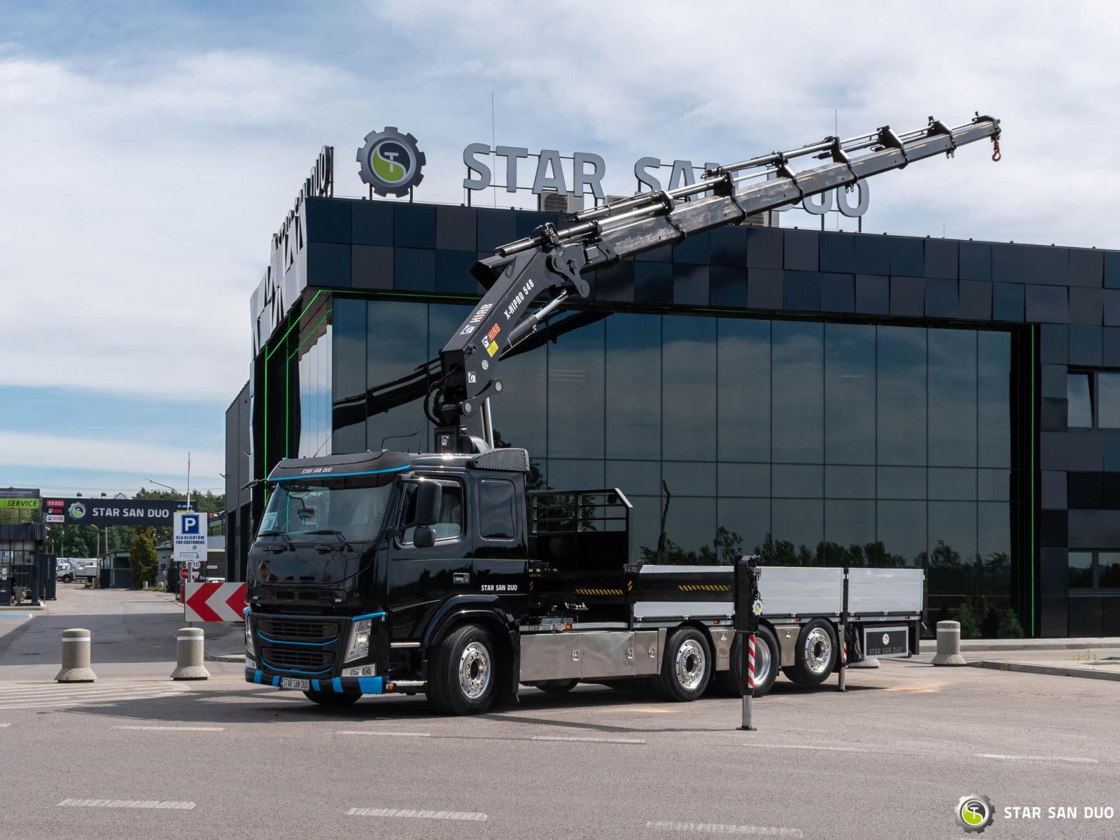 VOLVO FM420 8x2 HIAB X-Hipro 548 E-7 HDS Żuraw
