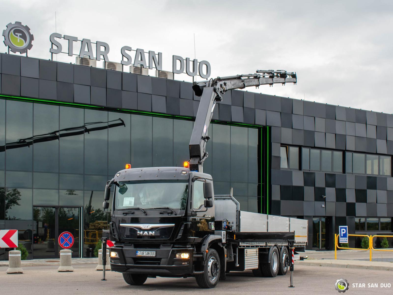 MAN TGM 26.290 6x2 HMF 2120-K5 HDS Żuraw