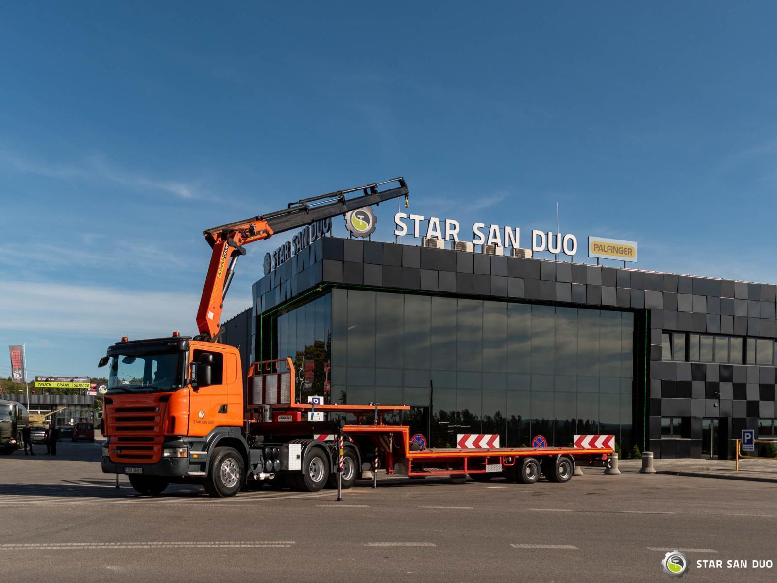 Scania R500 6x4 Palfinger PK 29002 Crane  Louault