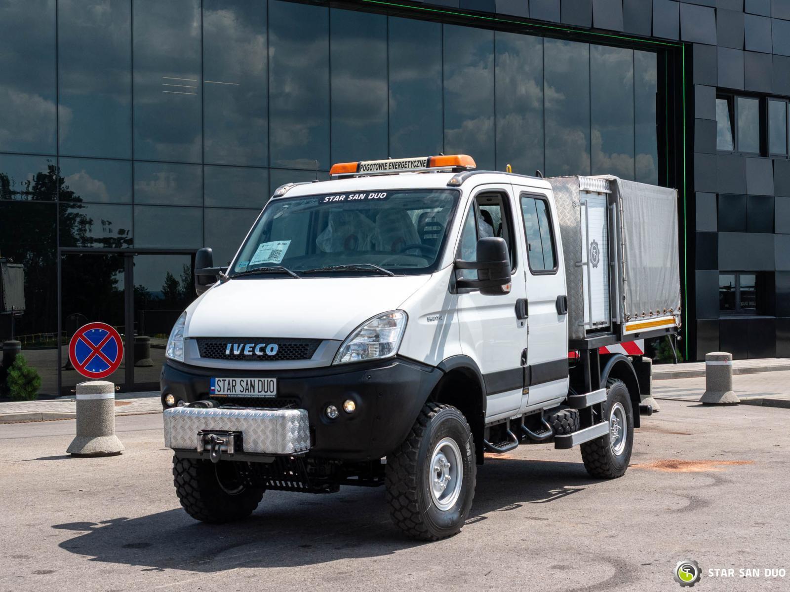 IVECO DAILY 55S17W 4x4 DOKA Dubel Kabina Kamper