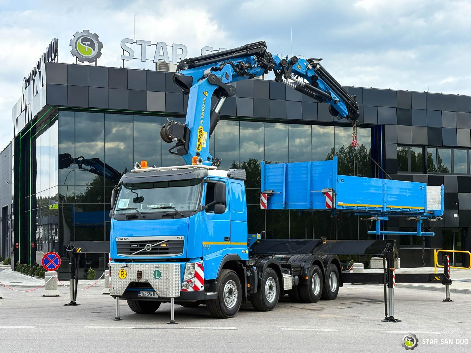 VOLVO FH 500 8x4 Palfinger PK 92002 SH Fly Jib Winch