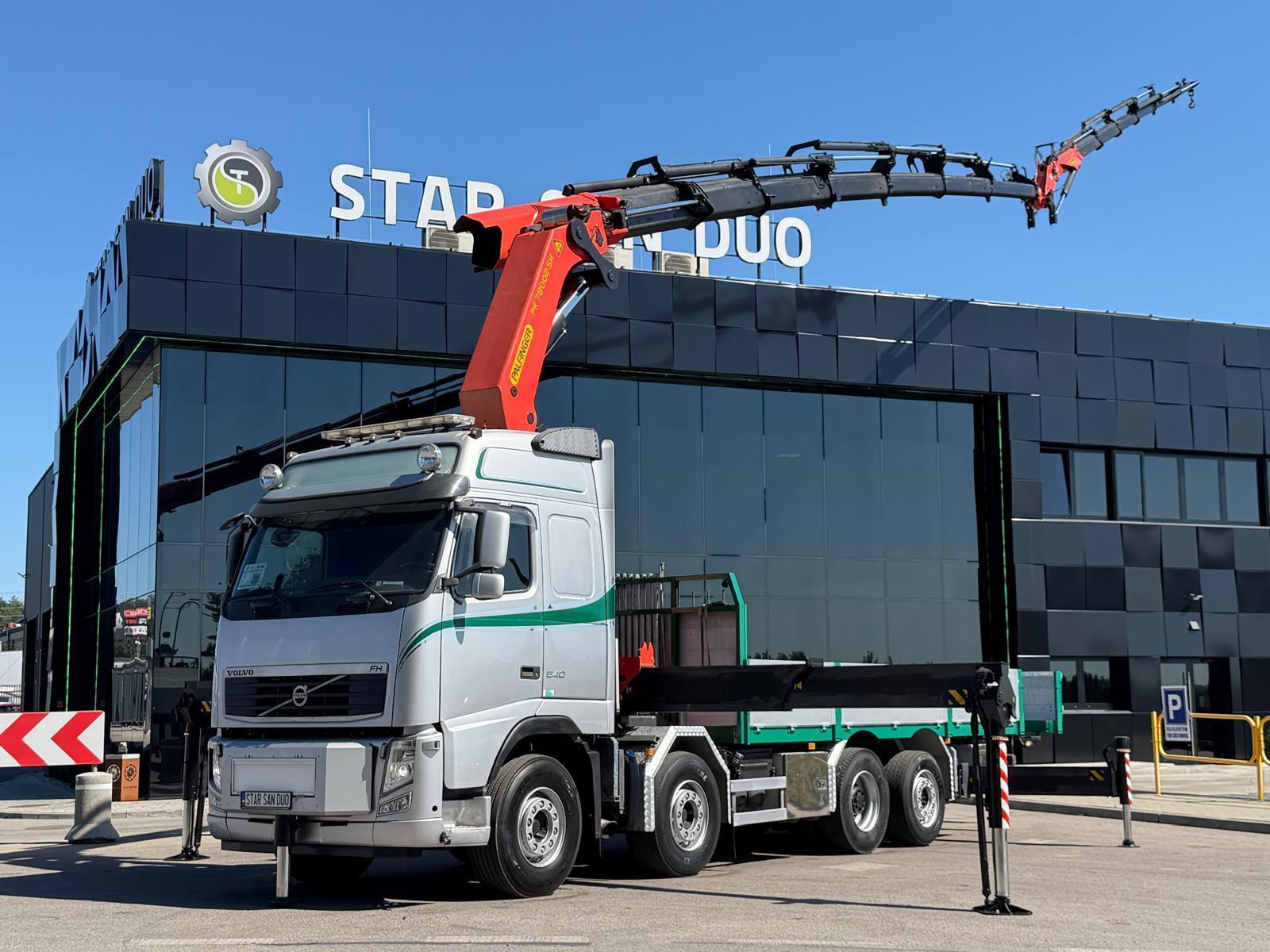 VOLVO FH 540 8x2 PALFINGER PK 78002 SH Fly Jib HDS Żuraw Crane