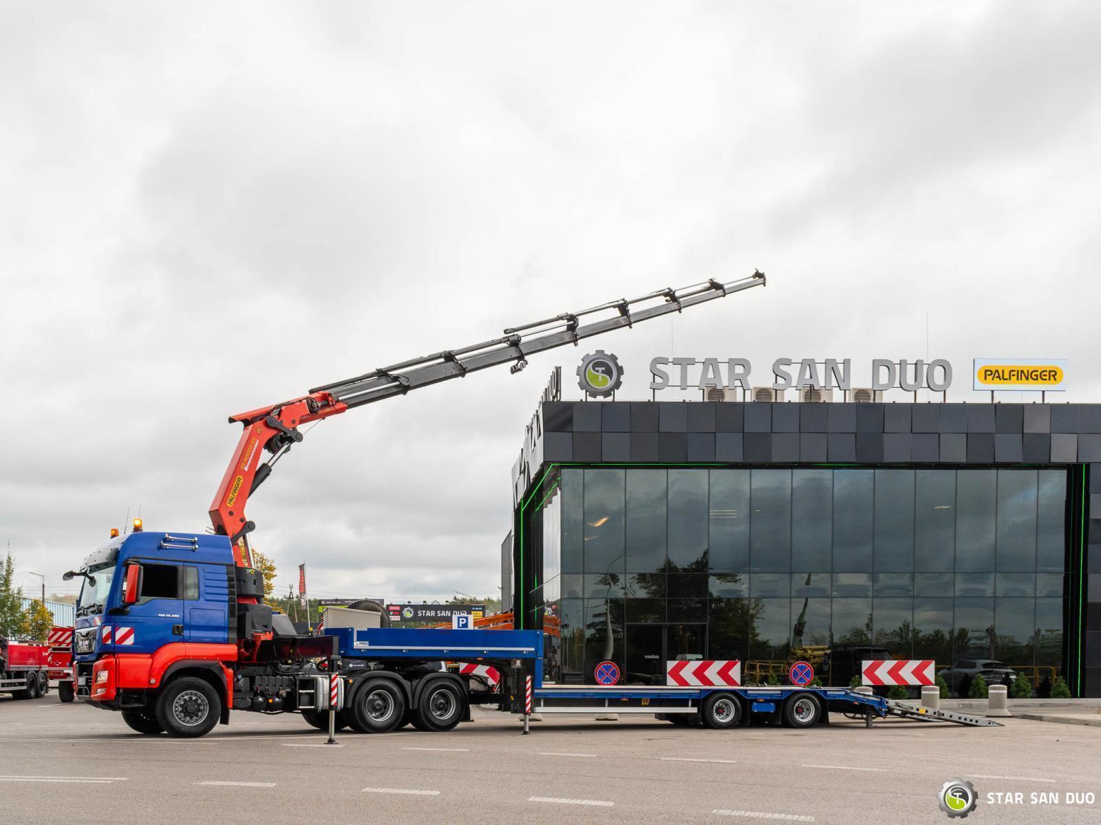 MAN TGS 26.480 6x6H PALFINGER PK 40002 EH HDS Żuraw Wciągarka