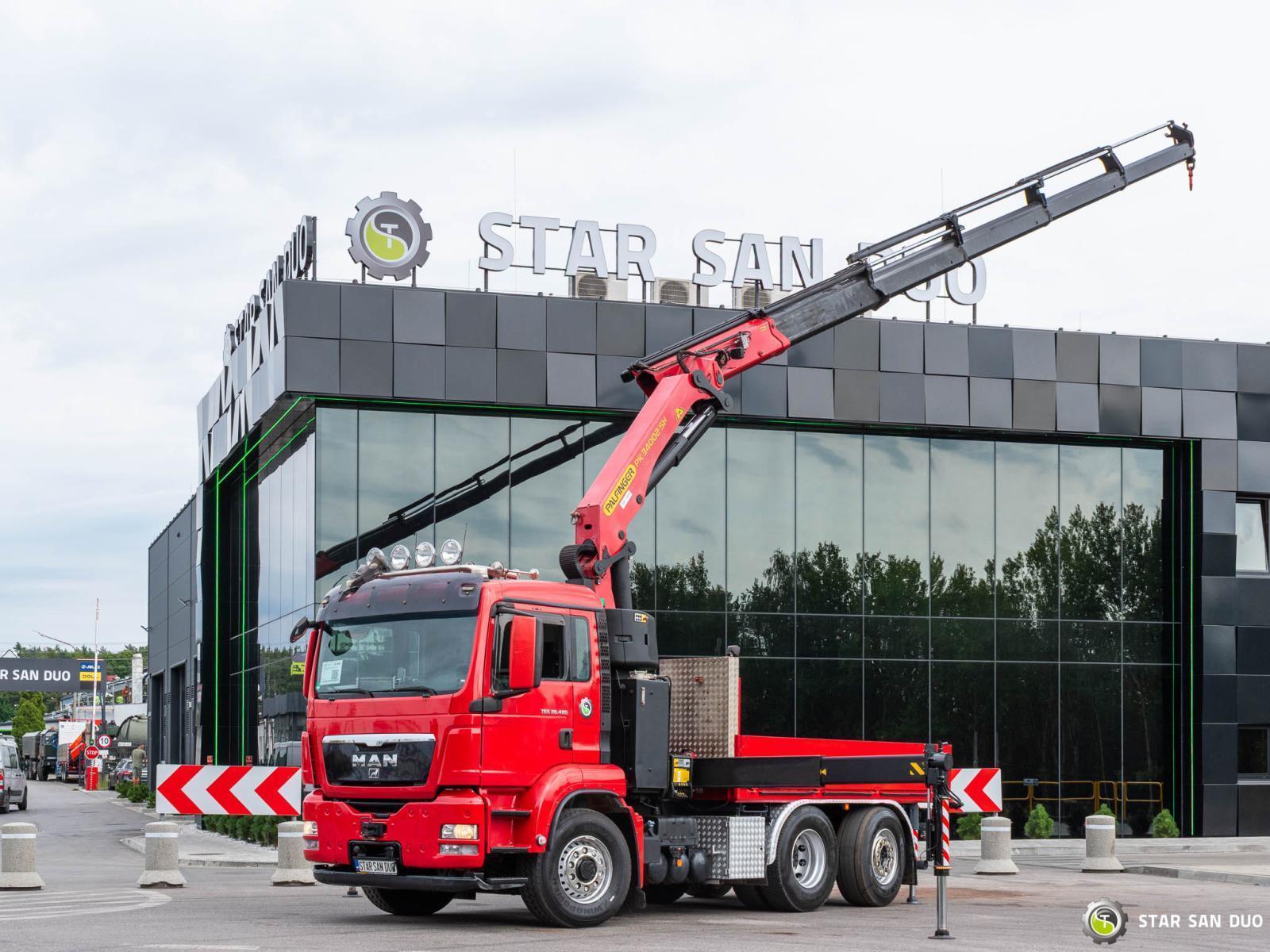 MAN TGS 28.480 6x4x4 Hydrodrive PALFINGER PK 34002 SH Żuraw