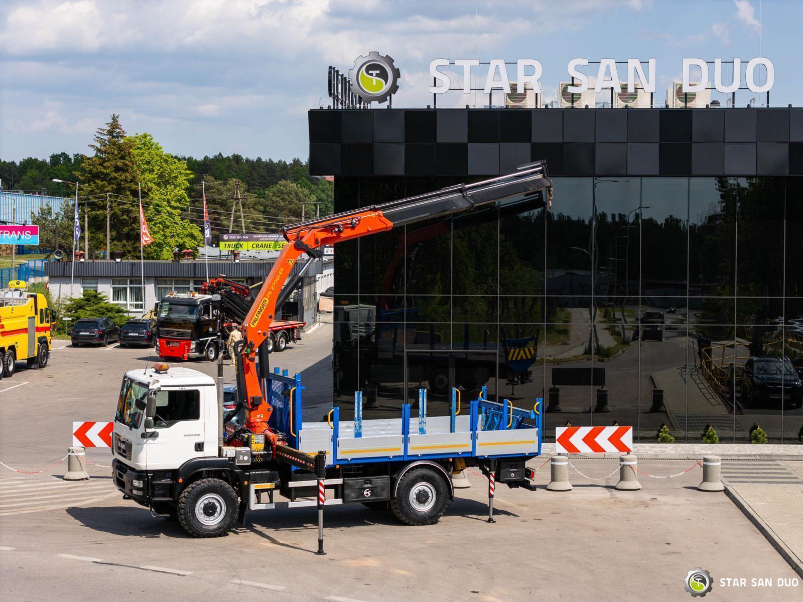MAN TGM 18 250 4x4 PALFINGER PK 27001 HDS Crane Kran