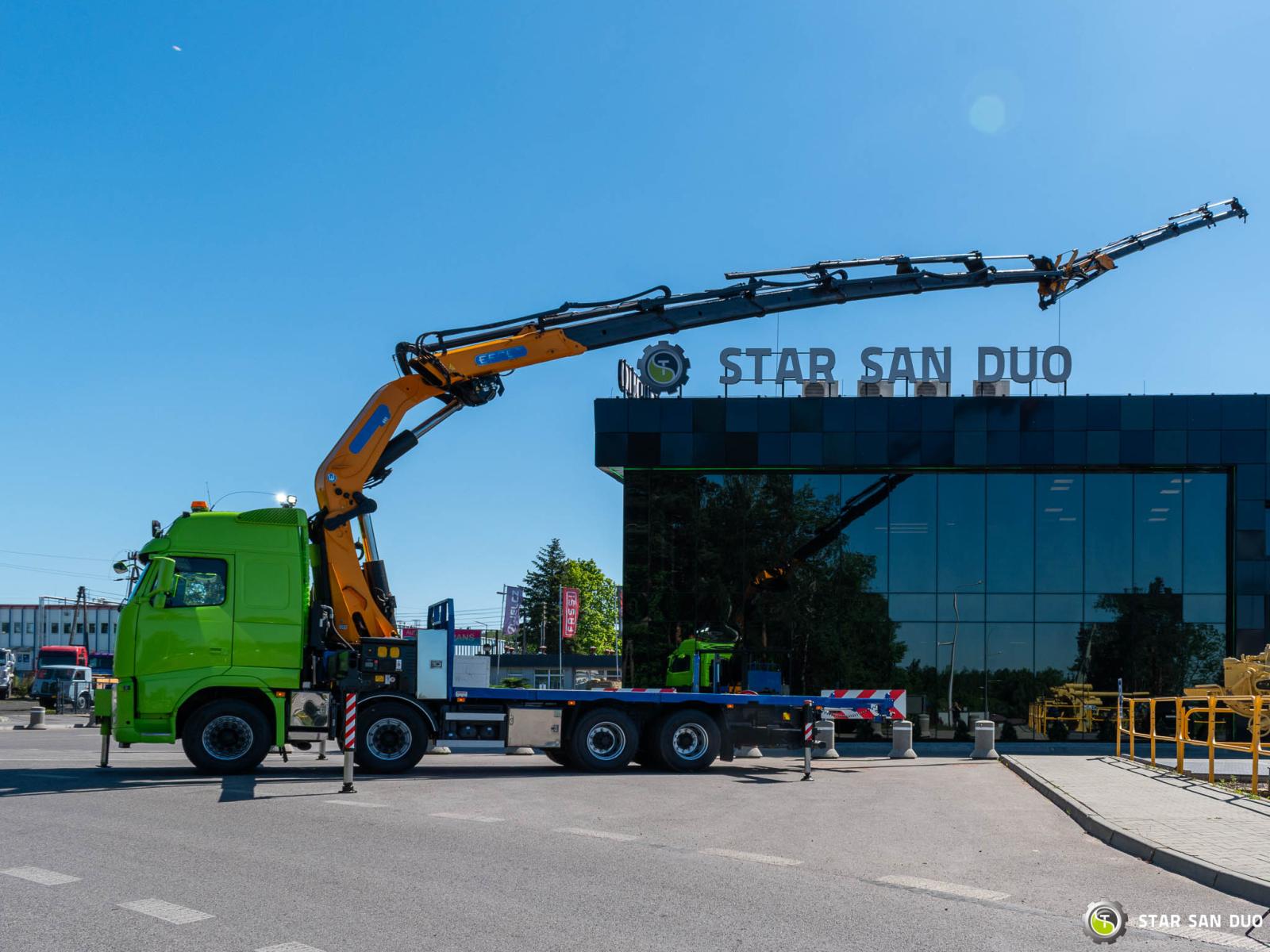 VOLVO FH500 8x2 EFFER 685/6S HDS Żuraw Fly Jib Wciągarka