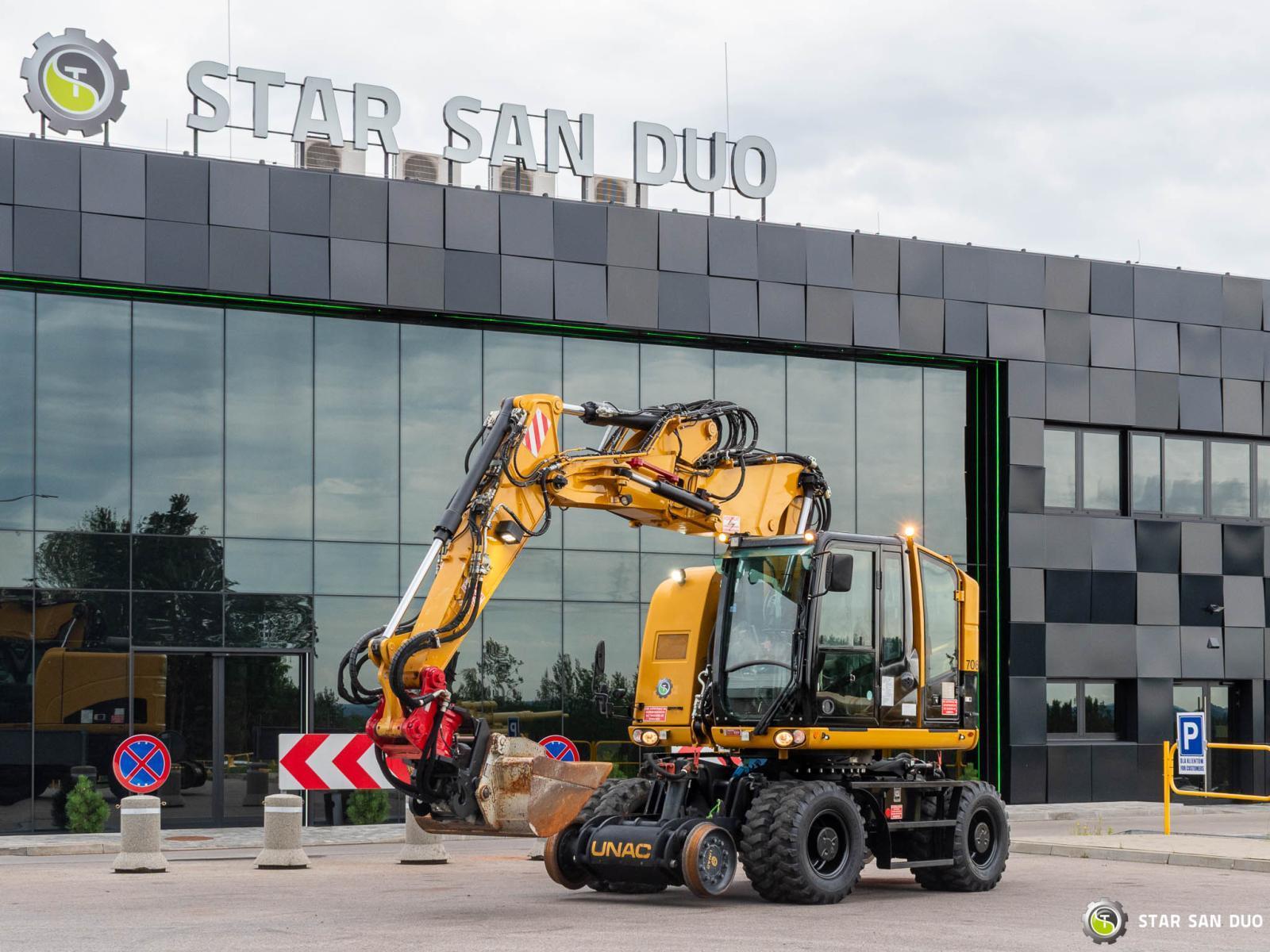 UNAC 22 TRR CAT Koparka Dwudrogowa Dwudrożna