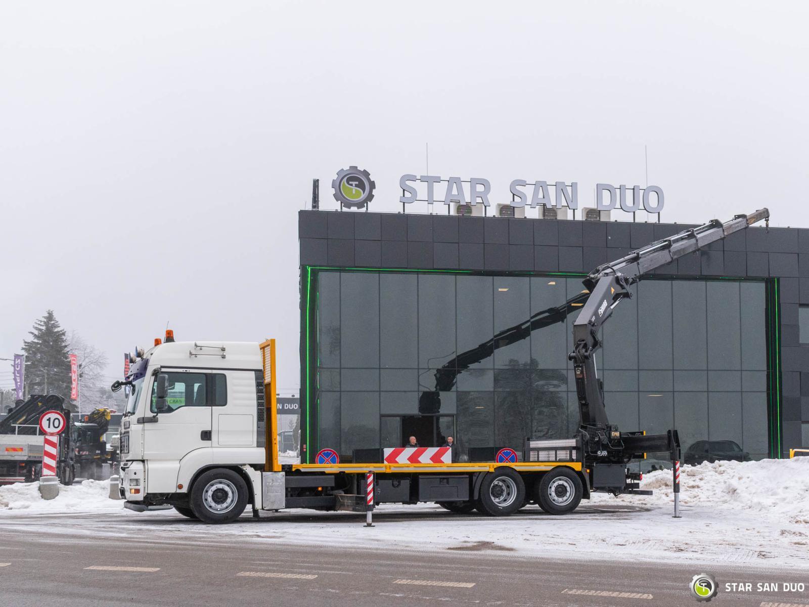 MAN TGA 26.460 6x4 HIAB 477 EP-5 HIPRO HDS Żuraw