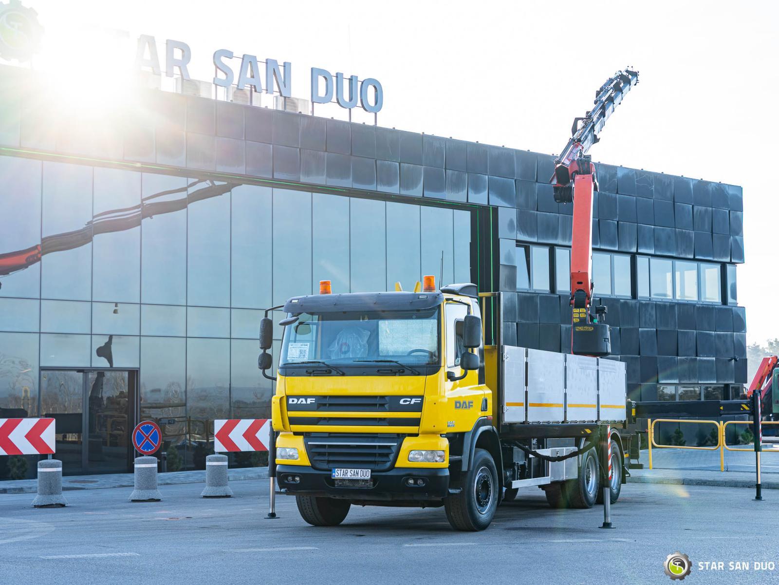DAF CF85.410 6x4 PALFINGER PK 34002 SH HDS Żuraw Wciągarka