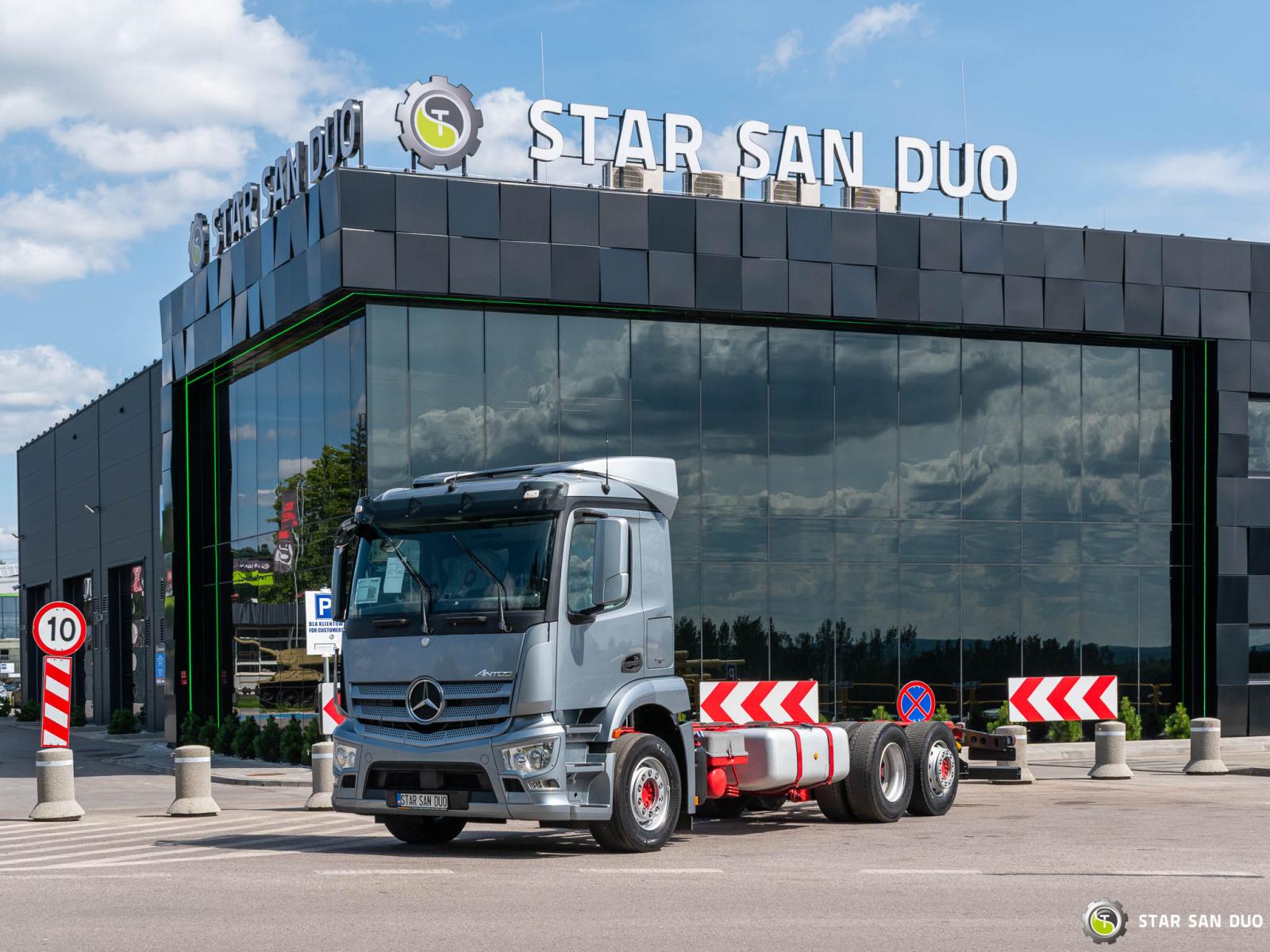 MERCEDES BENZ ANTOS 2535 6x2 Podwozie do zabudowy RAMA