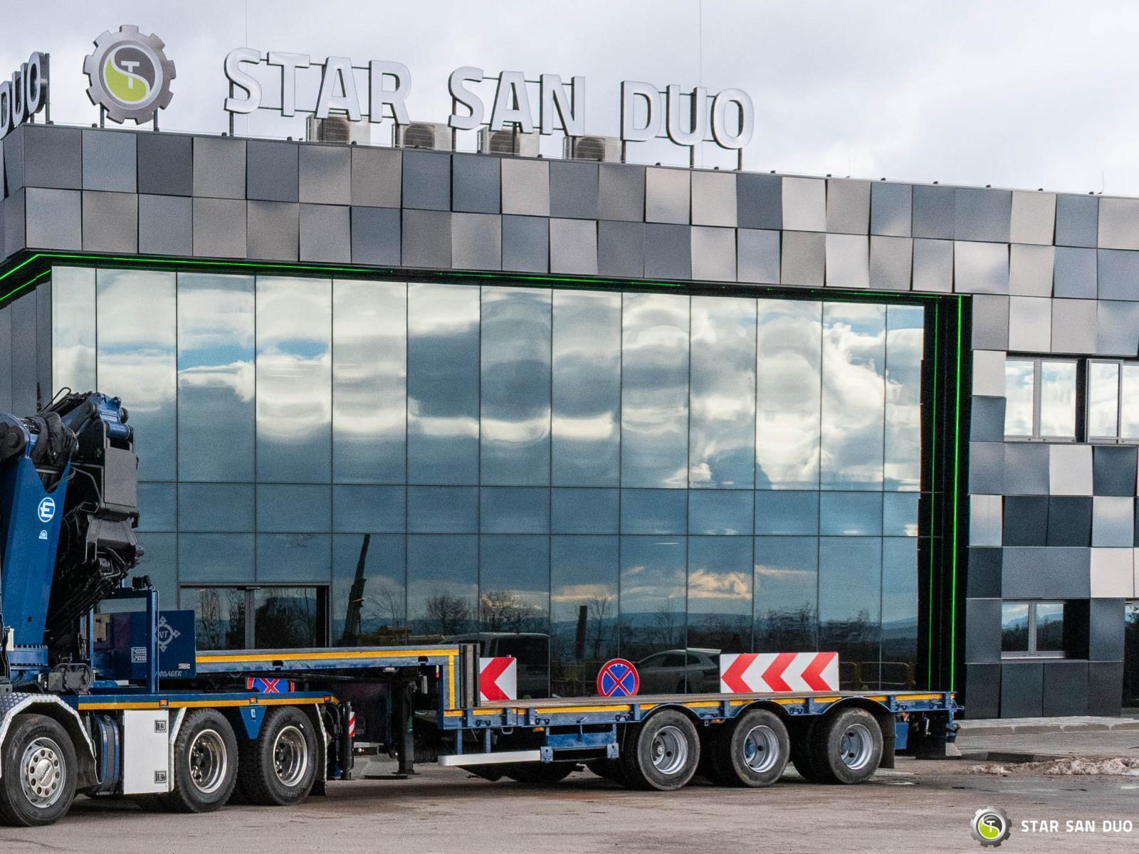 Naczepa Niskopodwoziowa MV Rozciągana 3 osie