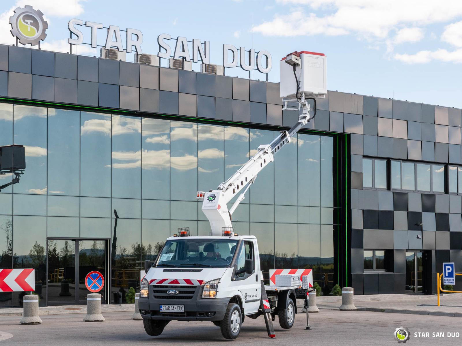 FORD TRANSIT 4x4 BUMAR PMT 12,17 Podnośnik Koszowy