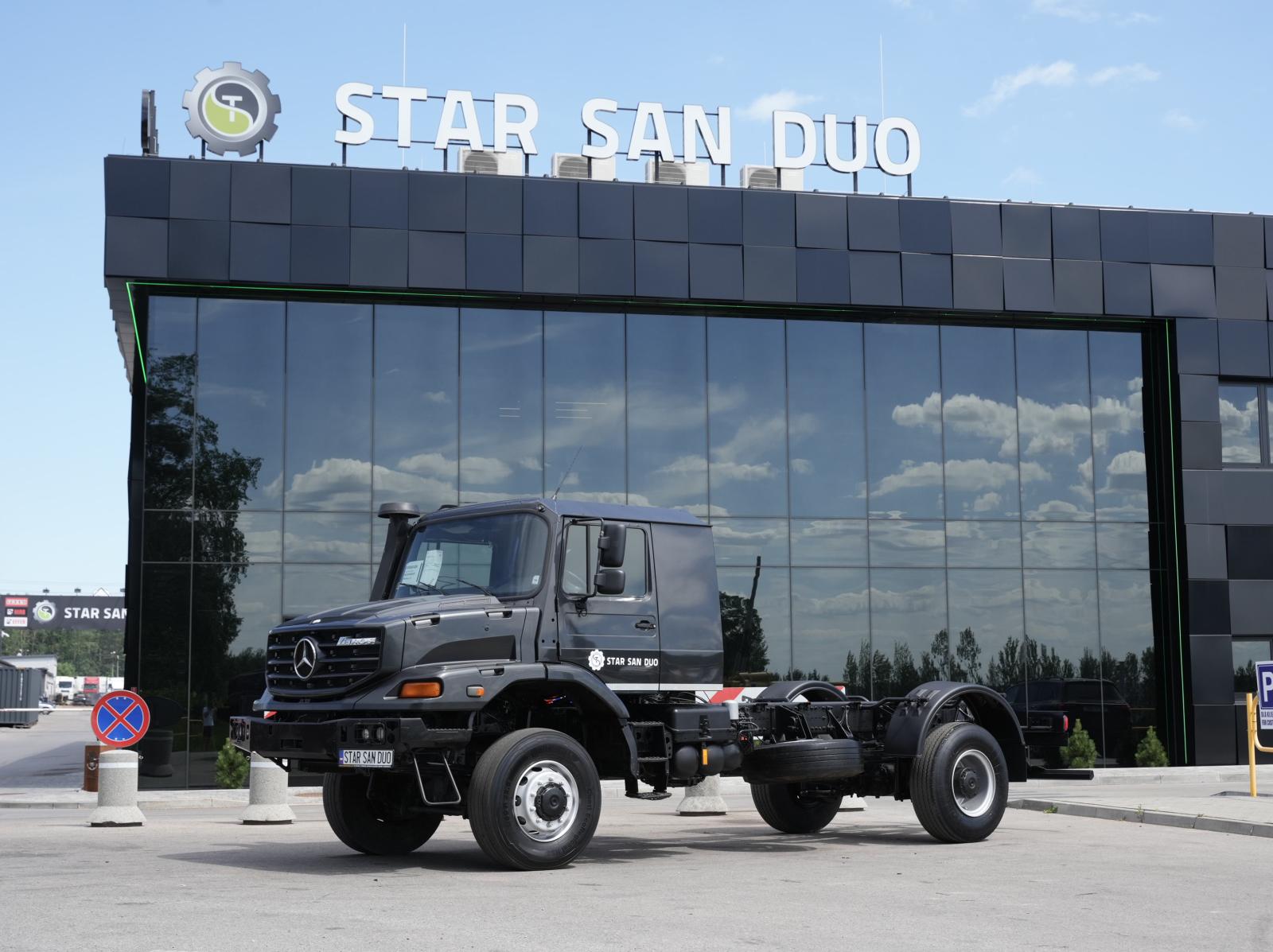 MERCEDES-BENZ ZETROS 1833 4x4 Podwozie Rama do zabudowy Kamper