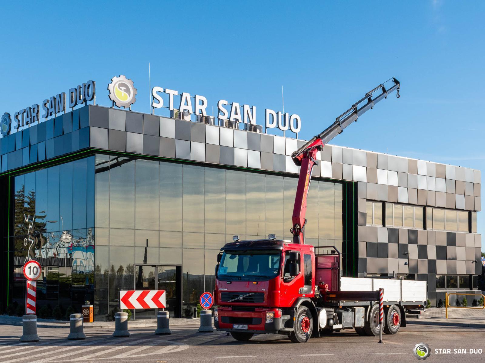 VOLVO FE 320 6x2 PALFINGER PK 16502 HDS Żuraw Crane