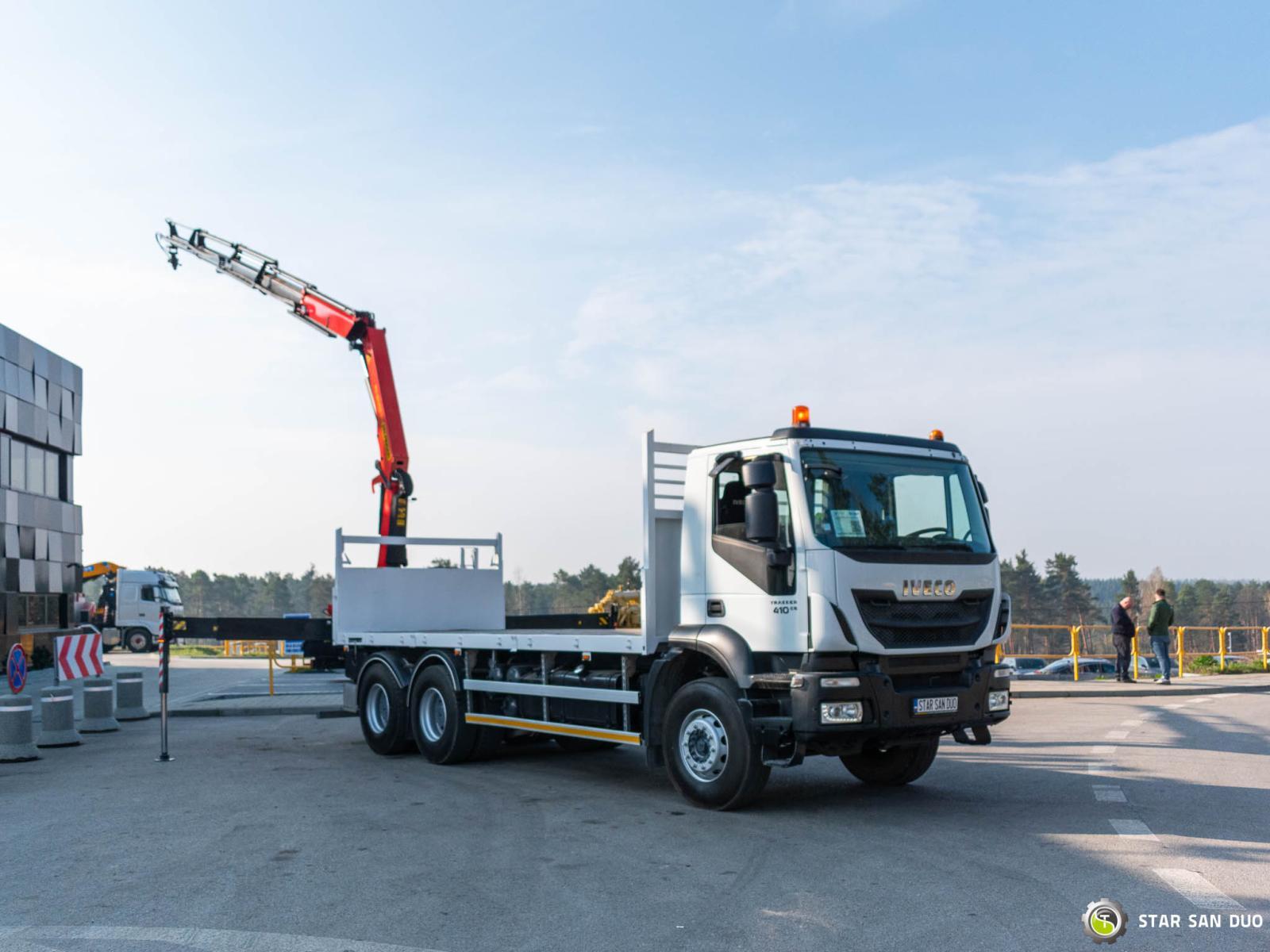 IVECO TRAKKER 410 6x4 PALFINGER PK 18002 EH HDS Żuraw Rotator