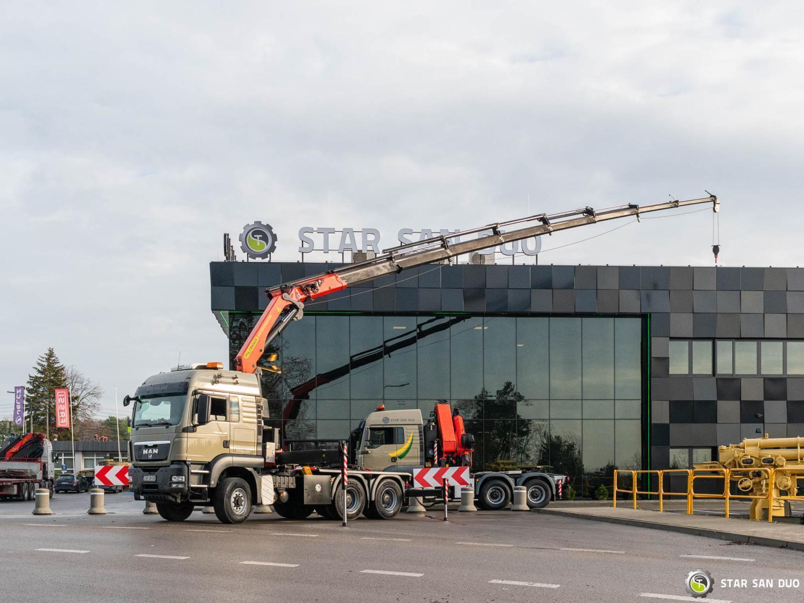 MAN TGS 26.480 6x6 PALFINGER PK 34002 SH HDS Żuraw Wciagarka