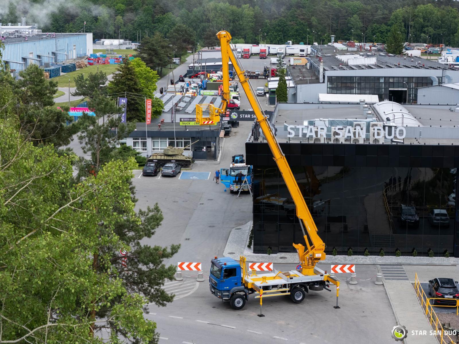MAN TGM 18.330 4x4 MULTITEL J335 Truck Mounted Lift