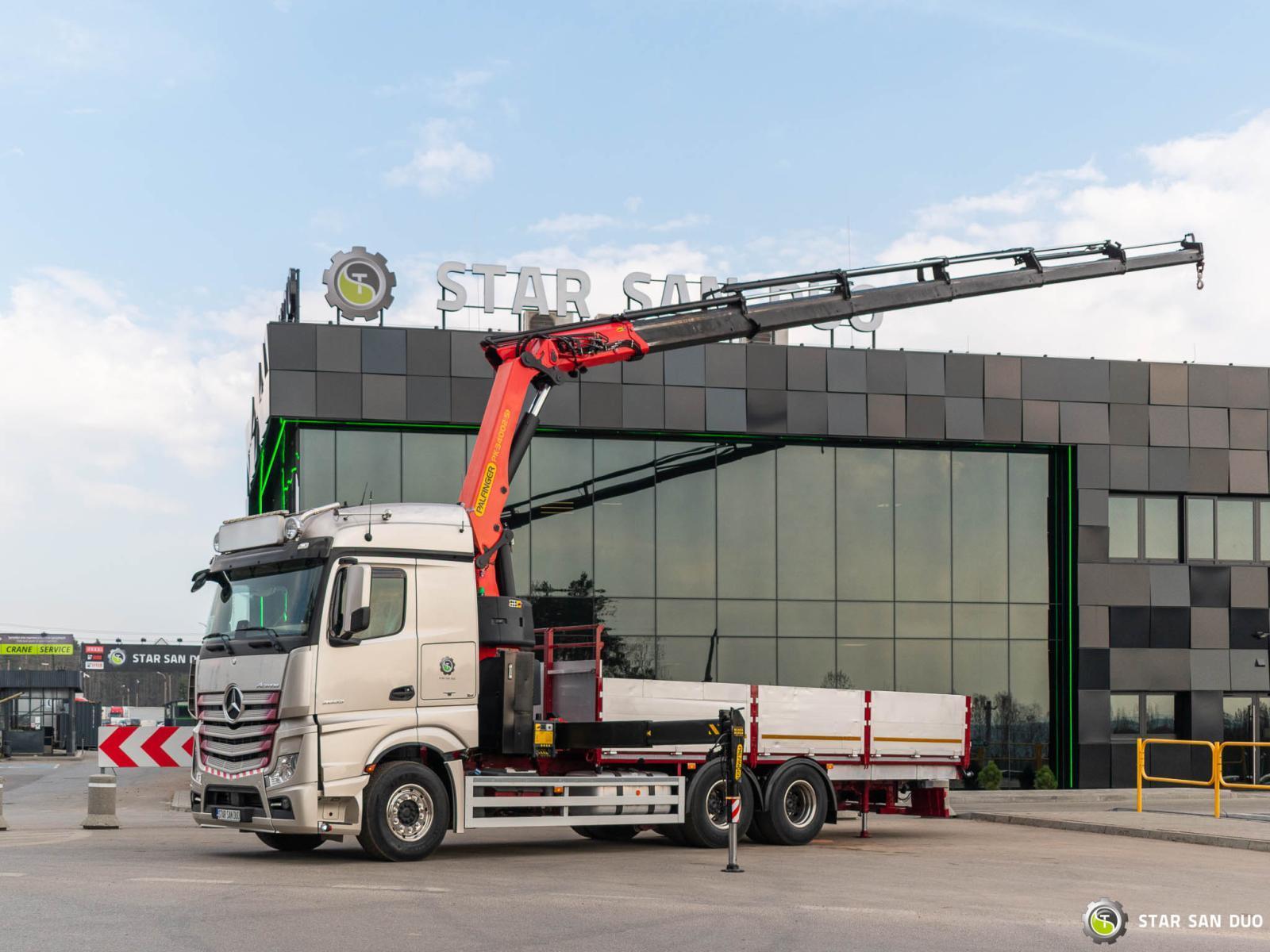 MERCEDES-BENZ ACTROS 2653 6x4 Palfinger PK 34002 SH HDS Żuraw