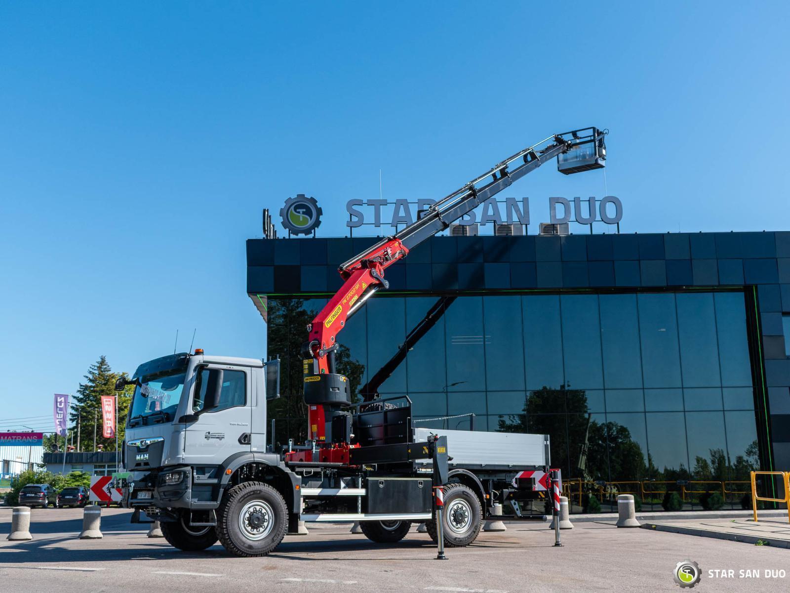 MAN TGM 18.320 4x4 PALFINGER PK 27002 Kosz Obrotnica