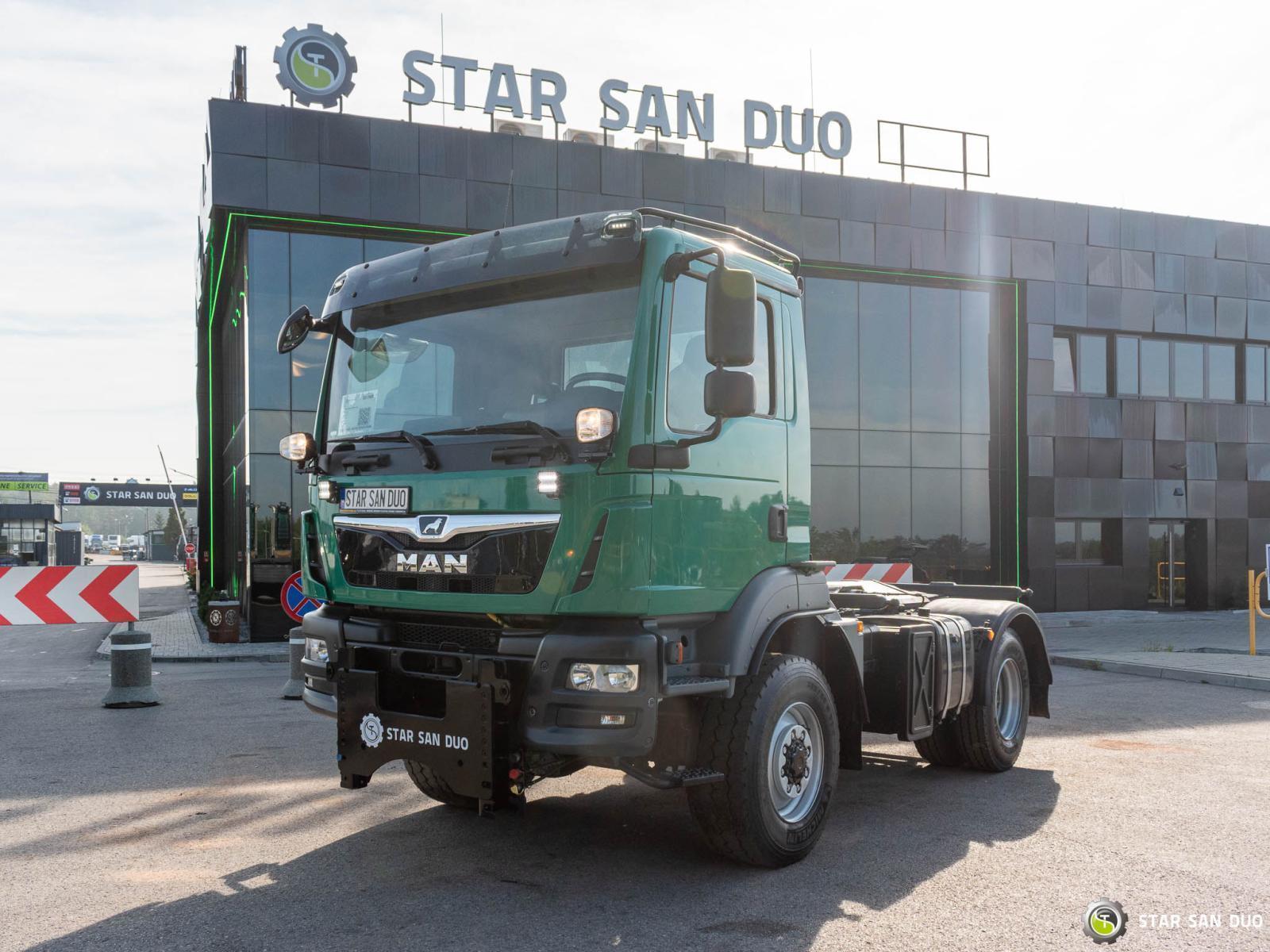 MAN TGM 13.290 4x4 Ciągnik Rolniczy Hydraulika Rama do Zabudowy