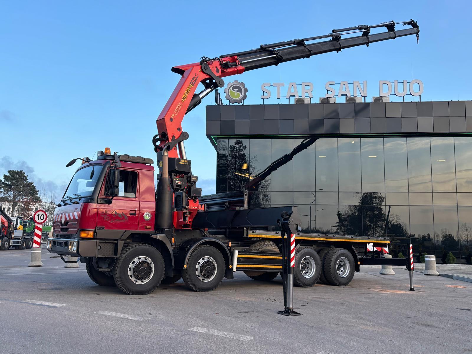 TATRA T815 8x8 PALFINGER PK 74002 HDS Żuraw Energetyka