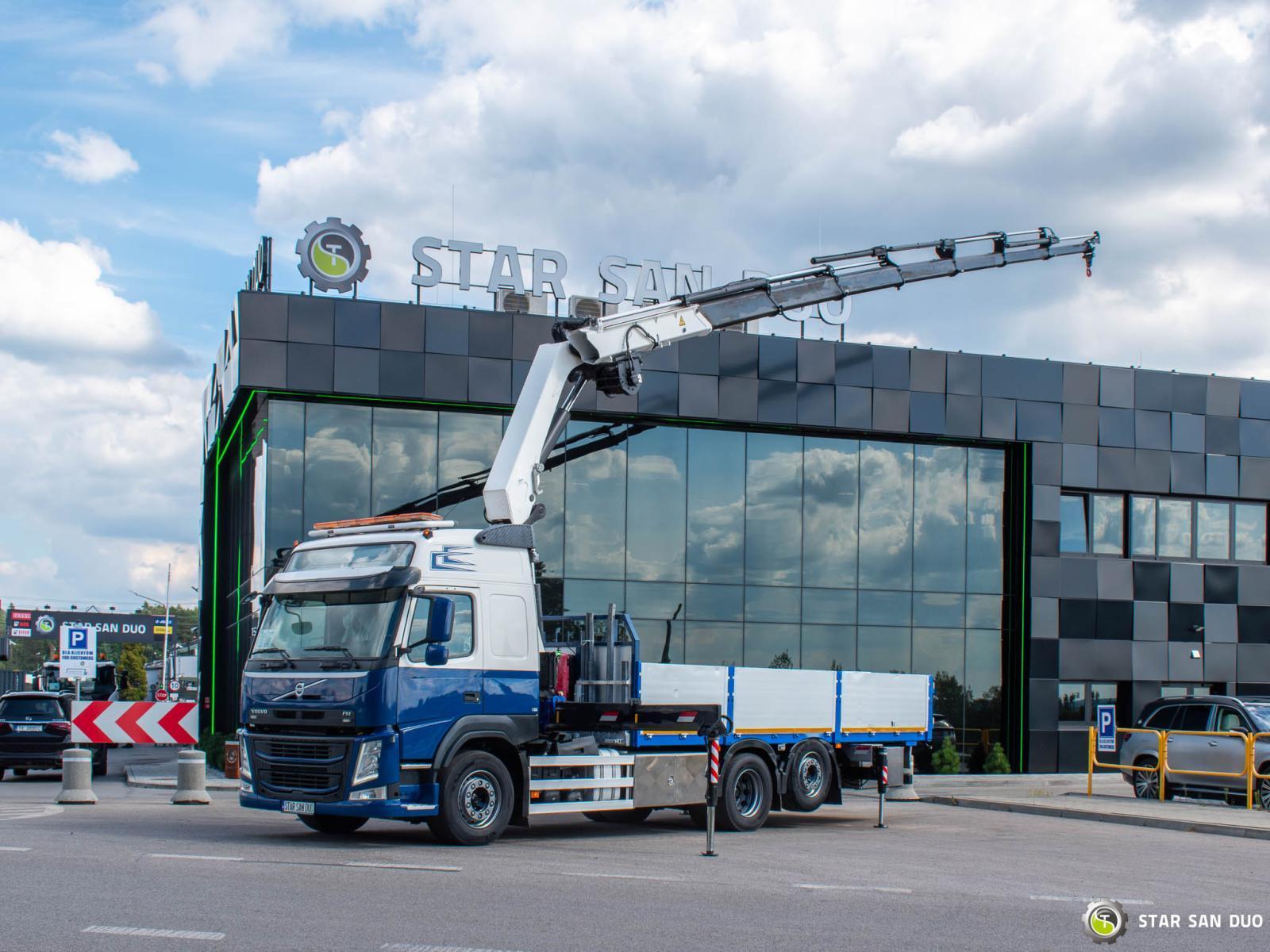 VOLVO FM500 6x2 HMF 3220-K7 HDS Żuraw Wciągarka