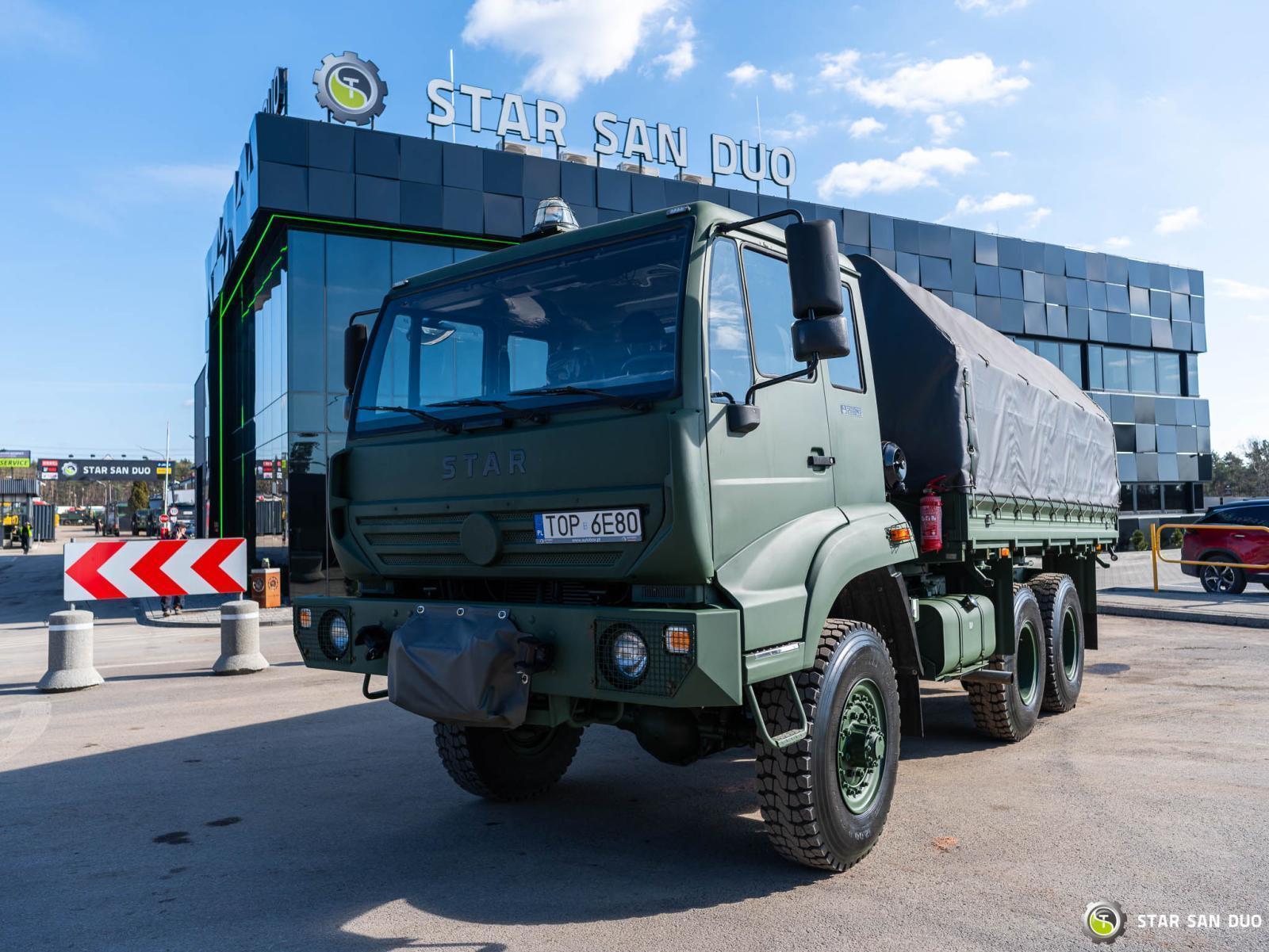 STAR 266 M2 6x6 silnik Iveco Modernizacja przebieg 270 km