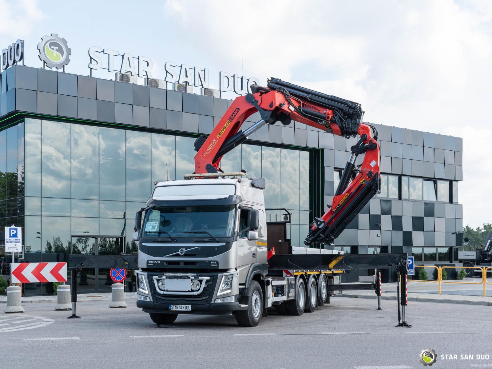 VOLVO FM420 8x4 PALFINGER PK 56002 HDS Żuraw Fly Jib Wciągarka