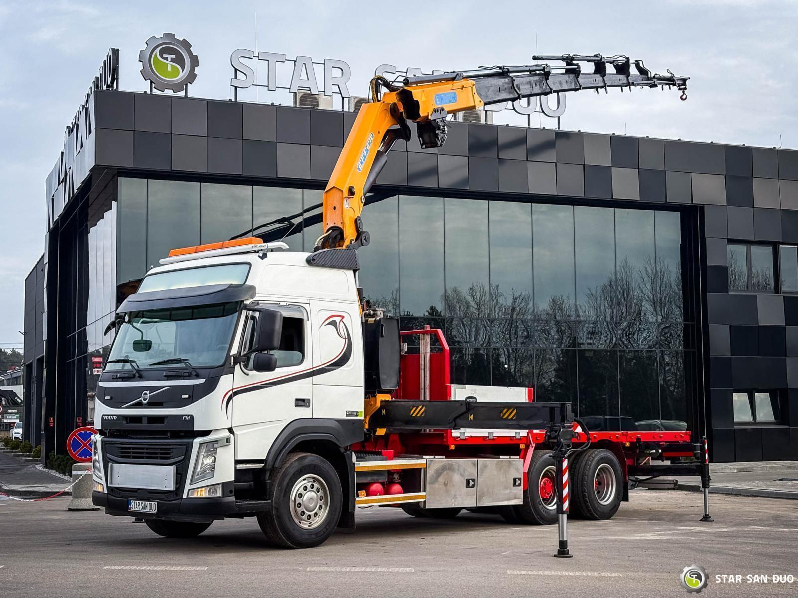 VOLVO FM 450 6x2 EFFER 395/8S Euro 6  Crane Winch
