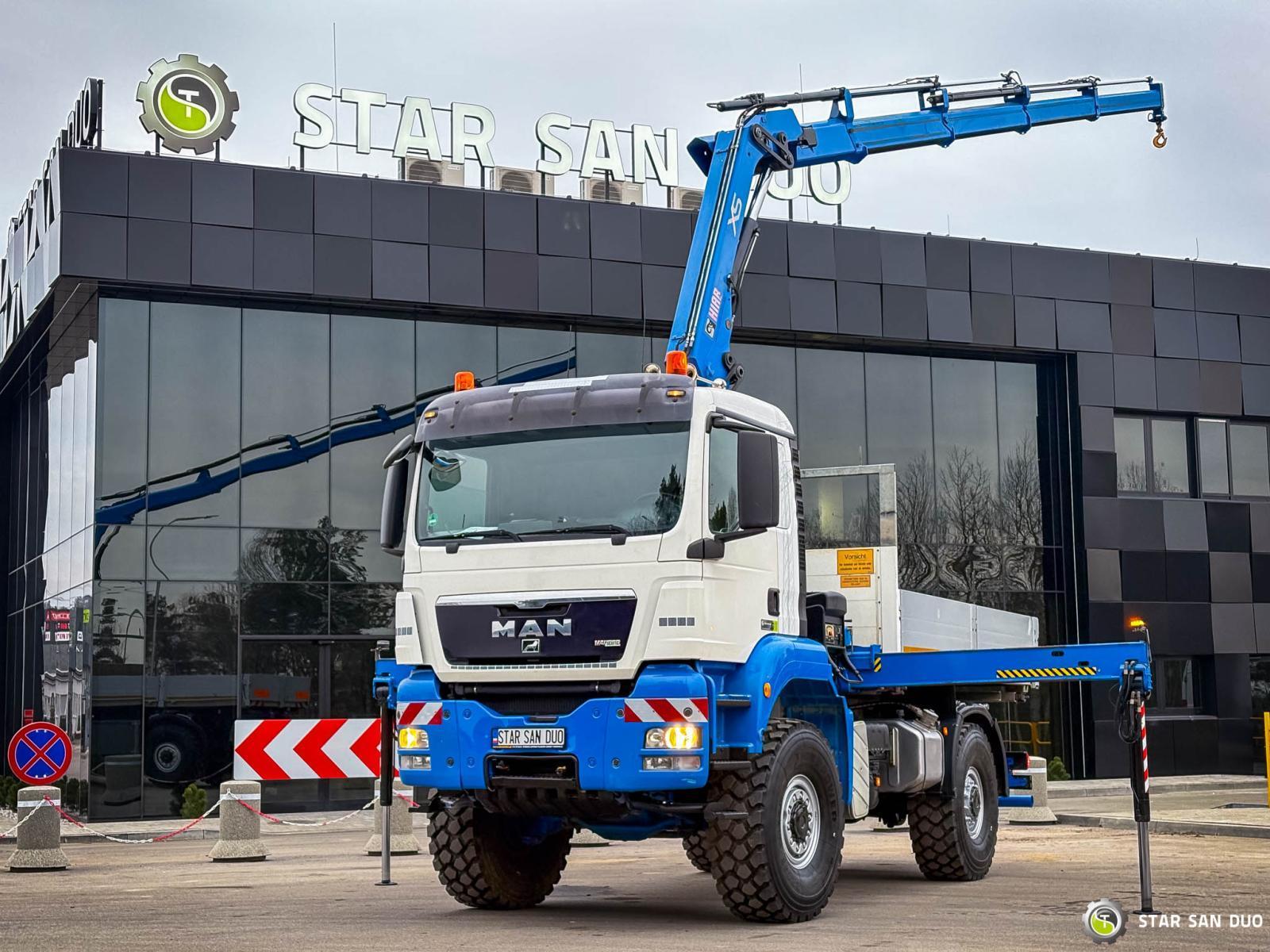 MAN TGS 18.440 4x4 HIAB 166 E-4 CRANE KRAN